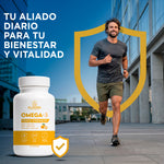 Omega 3 Triple Strength · 3,600 mg · 120 cápsulas blandas · Sabor limón