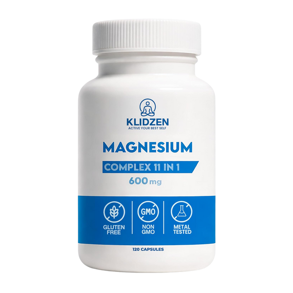 Magnesium Complex 11 en 1 · 600 mg · 120 cápsulas · Vegano